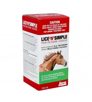 Lice n Simple Pour On Equine Lousicide web 5000x